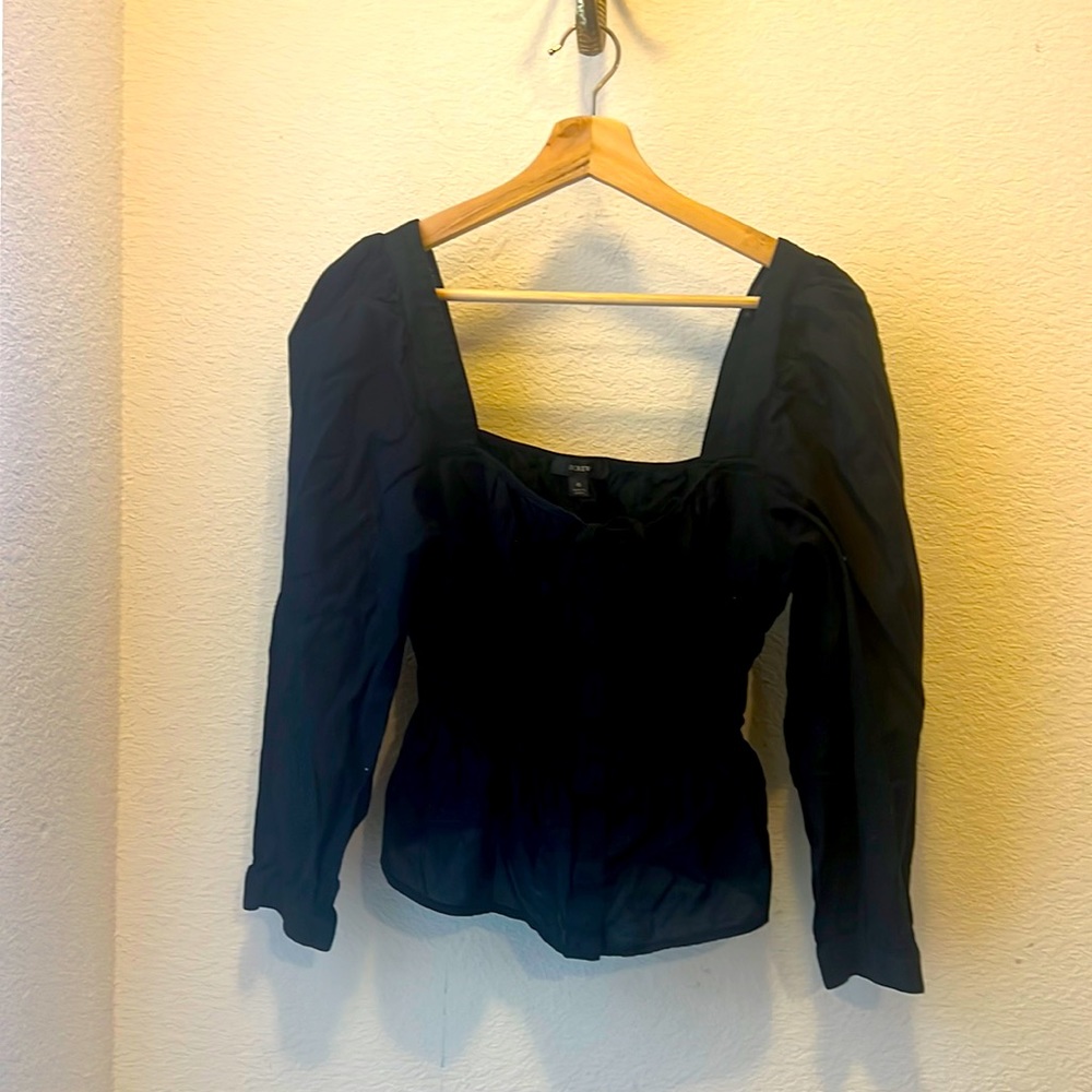 J Crew Cinched-waist Top Reformation Style Blouse Size 6